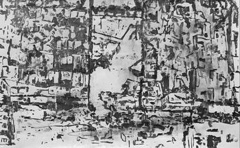 Die Unterwelt -  2024 - Pigmenttusche/Papier - 50 x 70 cm