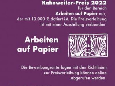 Kahnweiler-Preis 2022