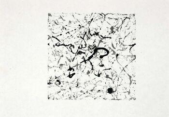 Civilization Phase Nr. 3-15, Pigmenttusche auf Büttenpapier, gerollt, 30x20cm